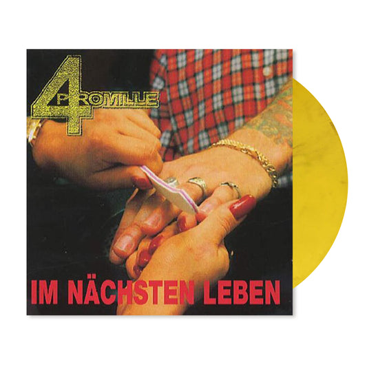 4 Promille LP Re-Issue "Im Nächsten Leben" (Gelb-Schwarz Marbled Vinyl)