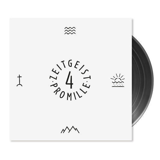 LP - 4 Promille "Zeitgeist" (Vinyl Schwarz)