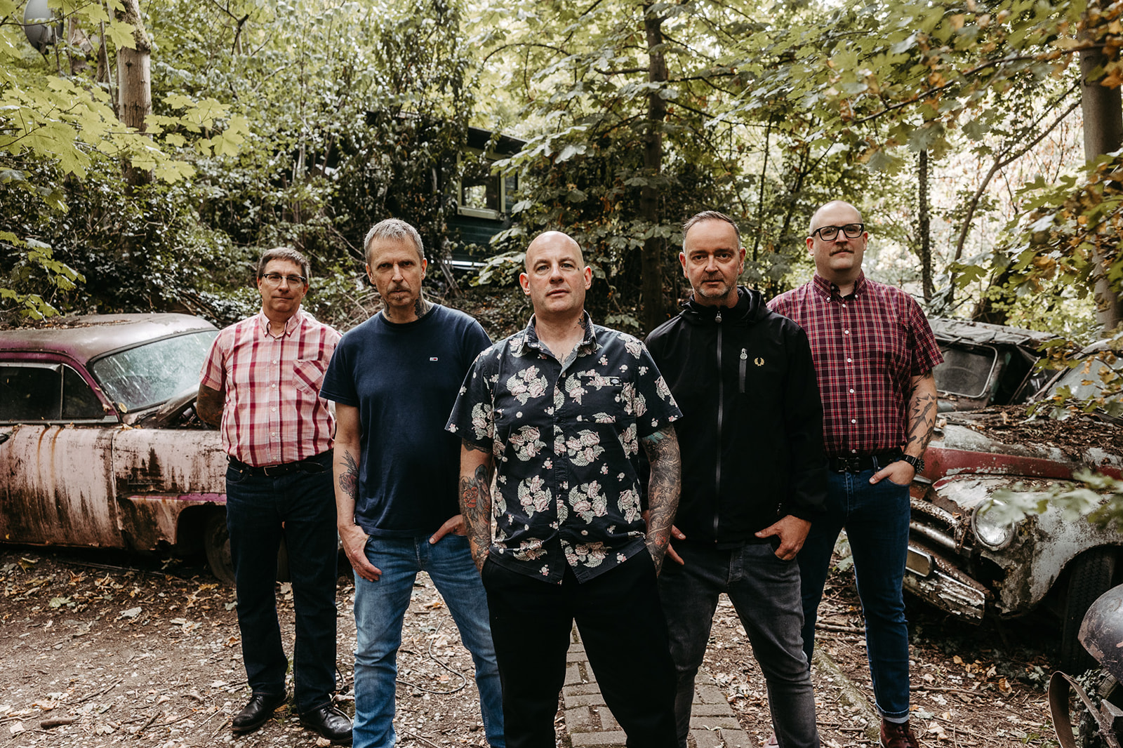 4 Promille Foto aus dem Bandshooting von 2026